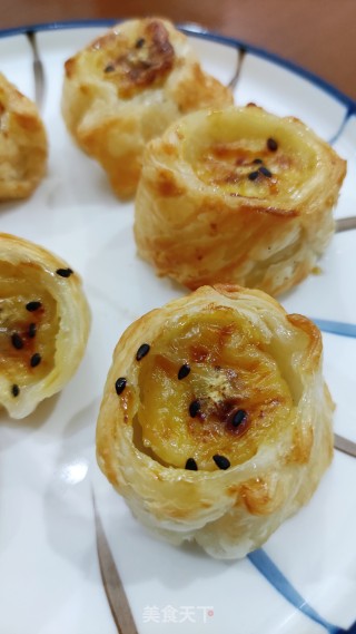 手抓饼香蕉卷的做法步骤：8