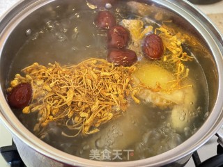 鲍鱼鸡汤的做法步骤：5