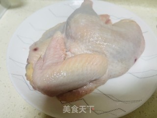 玫瑰豉油鸡的做法步骤：1