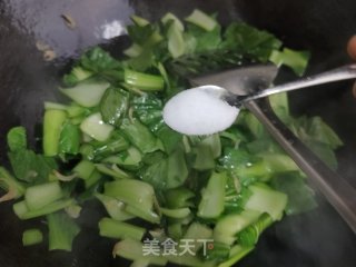 清炒小油菜的做法步骤：7