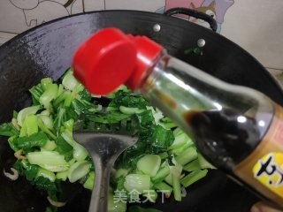 清炒小油菜的做法步骤：8