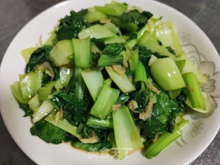 清炒小油菜的做法步骤：11