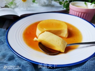 焦糖布丁（免烤箱）的做法步骤：16