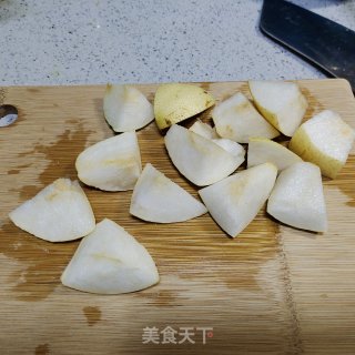 雪梨莲藕汤的做法步骤：3