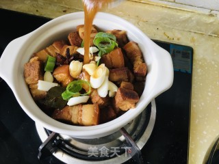 砂锅红烧肉炖豆腐的做法步骤：7