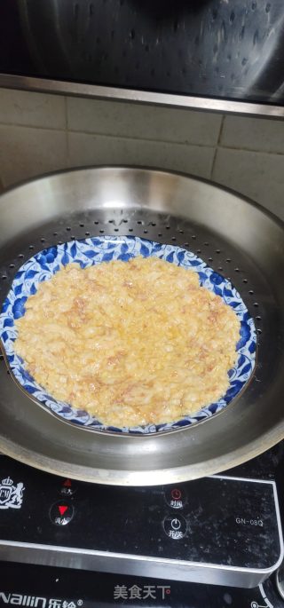 蒸莲藕肉饼的做法步骤：5