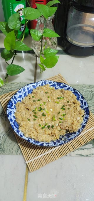 蒸莲藕肉饼的做法步骤：7