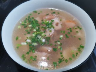 龙骨炖湖藕的做法步骤：7