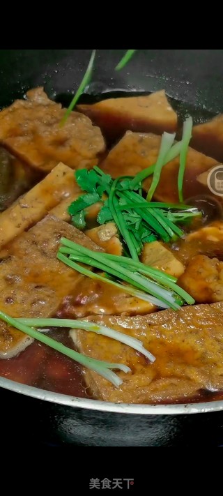 卤煮双拼豆腐的做法步骤：8
