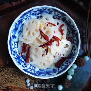酸甜藕片的做法步骤：8