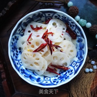 酸甜藕片的做法步骤：9