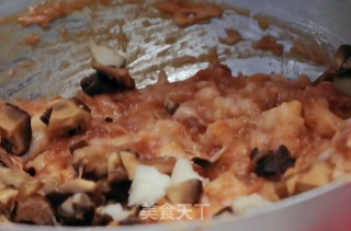 膏蟹蒸肉饼的做法步骤：11