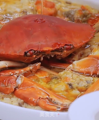 膏蟹蒸肉饼的做法步骤：19
