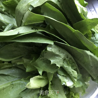 核桃油炒油麦菜的做法步骤：3