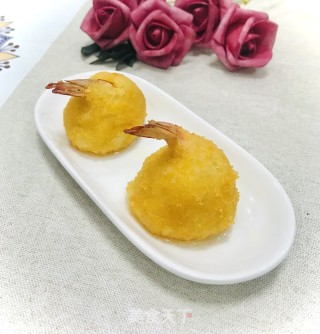 土豆芝士虾球的做法步骤：13
