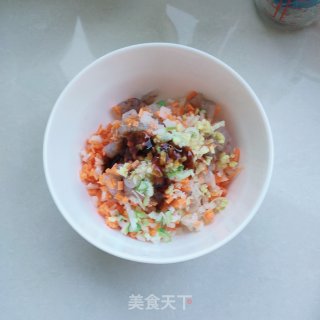 虾仁藕饼的做法步骤：4