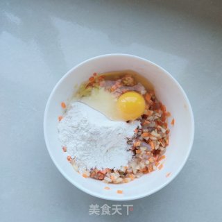 虾仁藕饼的做法步骤：6