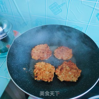 虾仁藕饼的做法步骤：9