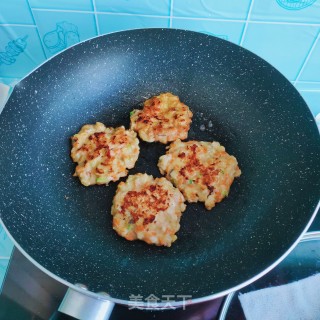 虾仁藕饼的做法步骤：10
