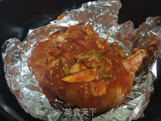 空气炸锅大鸡腿的做法步骤：6