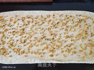 榨菜萝卜干花卷（一次发酵）的做法步骤：2