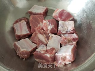 莲藕红豆排骨汤的做法步骤：5