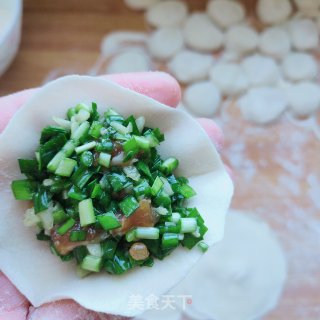 莲藕韭菜猪肉水饺的做法步骤：9