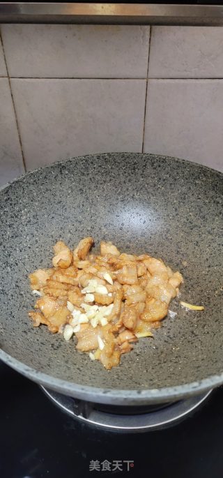 肉片炒藕条的做法步骤：6