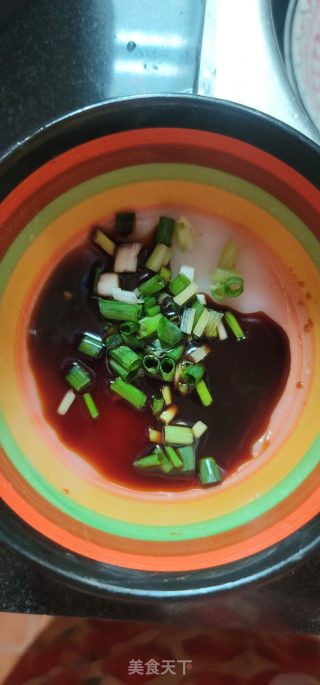 猪油生菜珍珠米粉的做法步骤：2