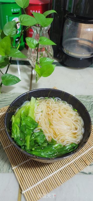 猪油生菜珍珠米粉的做法步骤：6