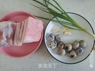 鹌鹑蛋蒸肉末的做法步骤：1