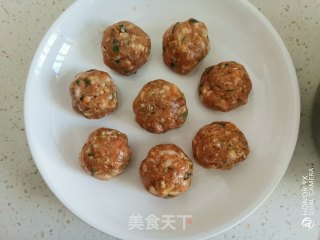 鹌鹑蛋蒸肉末的做法步骤：6