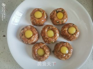 鹌鹑蛋蒸肉末的做法步骤：8