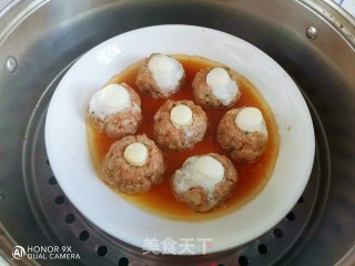 鹌鹑蛋蒸肉末的做法步骤：9