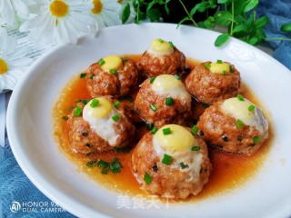鹌鹑蛋蒸肉末的做法步骤：11