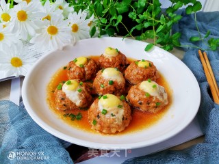 鹌鹑蛋蒸肉末的做法步骤：14
