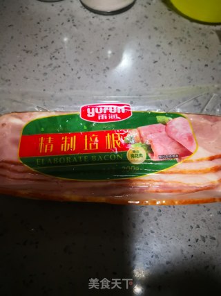 培根炒荷兰豆的做法步骤：3