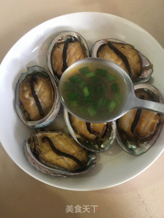 陈皮蒸鲍鱼的做法步骤：5