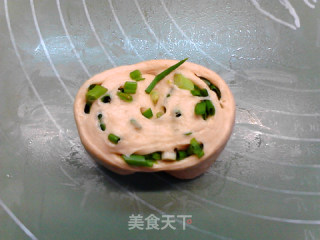 味噌葱花面包的做法步骤：18