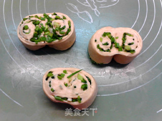 味噌葱花面包的做法步骤：19