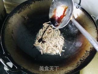 生炒肉丝蒜苔的做法步骤：6