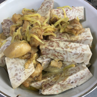 芋头蒸鸡腿的做法步骤：8