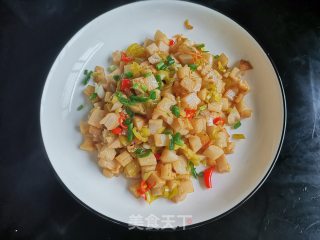 酸辣藕丁的做法步骤：7