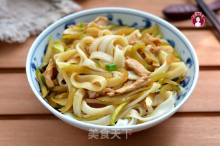 鸡肉黄瓜拌面的做法步骤：11