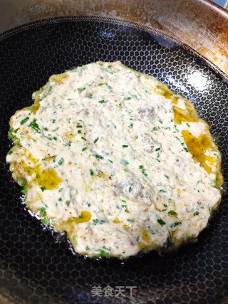 懒人版韭菜猪肉饼的做法步骤：12