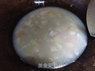 小白菜煮芋头的做法步骤：4