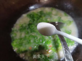 小白菜煮芋头的做法步骤：8