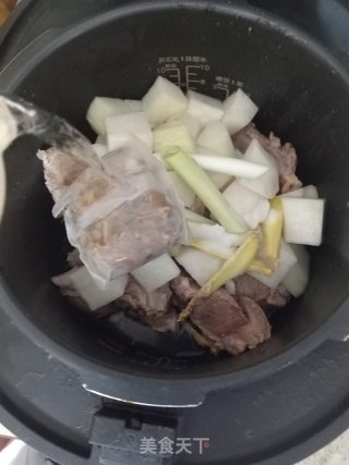 萝卜炖羊肉的做法步骤：9