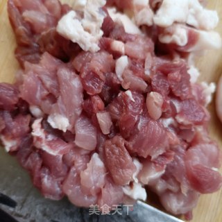 胡萝卜肉丁包的做法步骤：6