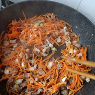 胡萝卜肉丁包的做法步骤：18